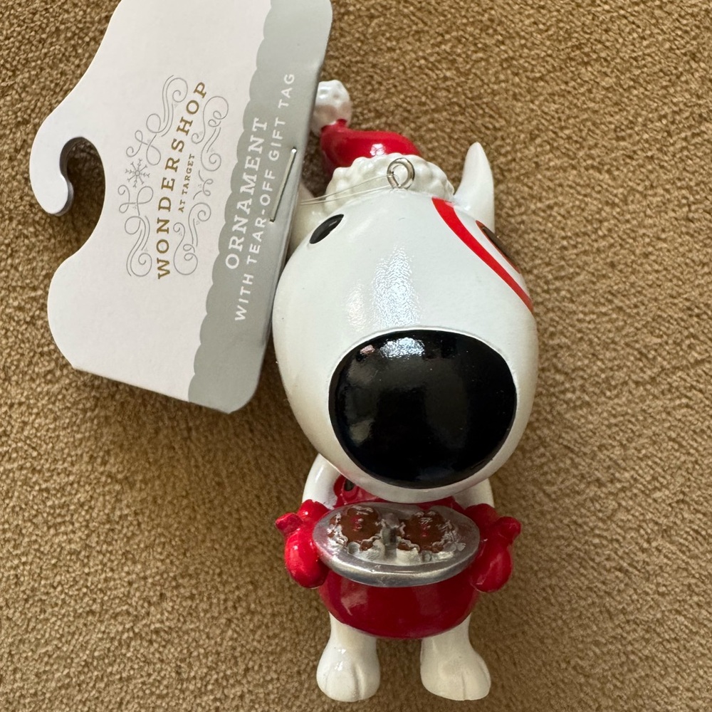 Wondershop Target Bullseye Red Dog Ornament